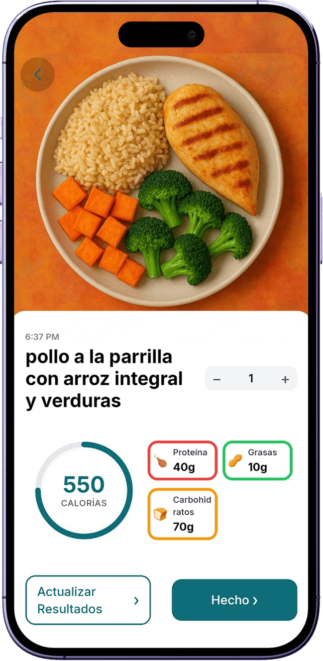 Analiza tu nutrición